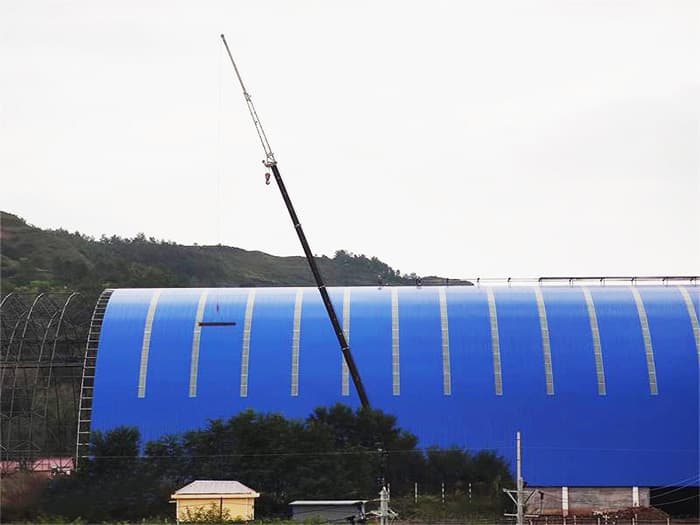 武夷山煤棚网架工程